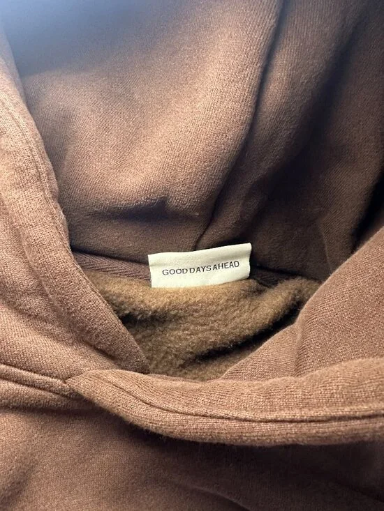 Comfrt hoodie chocolate brown XS - Picture 5 of 6